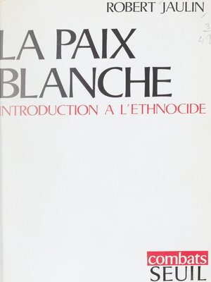cover image of La paix blanche